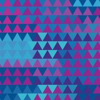 Pink and Blue Triangled Pattern vector