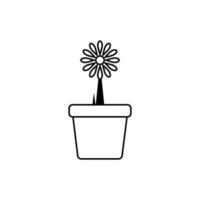 plant icon vector