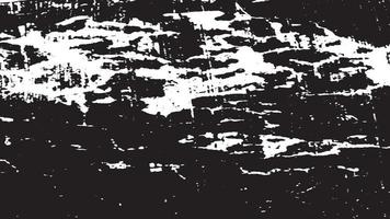 textura de superposición envejecida, fondo de grunge abstracto en blanco y negro, suciedad vectorial envejecida, textura de astillas, grietas, rasguños, desgastes, polvo, suciedad. vector