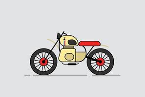 Sport Motorcycle Illustration vector