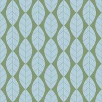 Geometric  Floral Ornamental Seamless Pattern with Leaves.Vector. vector