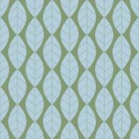 Geometric  Floral Ornamental Seamless Pattern with Leaves.Vector. vector