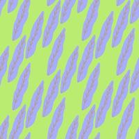 geometric seamless pattern floral with leaves vector