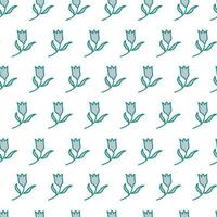 seamless pattern floral vector