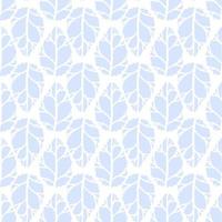 seamless pattern with leaves vector