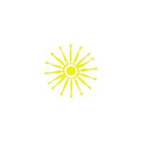 sun symbol image vector illustration icon picture