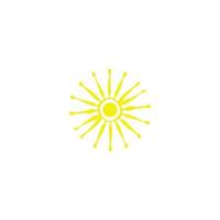 sun symbol image vector illustration icon picture