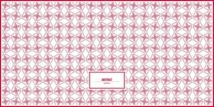 red abstract shape pattern design vector