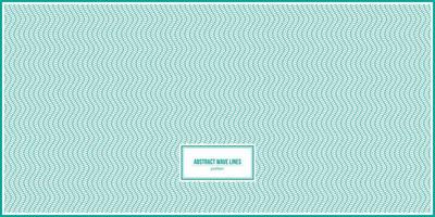 green abstract pattern of multiple waving lines vector
