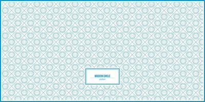 modern circle pattern with blue sky dominant color vector
