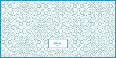 modern circle pattern with blue sky dominant color vector