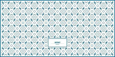 turquoise abstract pattern of rhombus shape vector