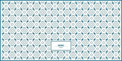 turquoise abstract pattern of rhombus shape vector