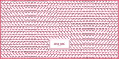 lovely pink abstract triangle pattern vector