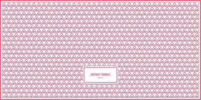 lovely pink abstract triangle pattern vector