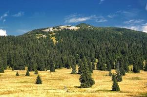 View of the Slovak mountains photo