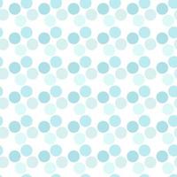 Cute seamless hand-drawn patterns. Stylish modern vector patterns with circles and dots of blue color. Funny Infantile Repetitive Print