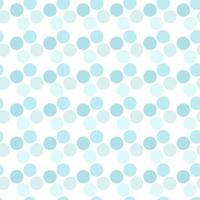 Cute seamless hand-drawn patterns. Stylish modern vector patterns with circles and dots of blue color. Funny Infantile Repetitive Print