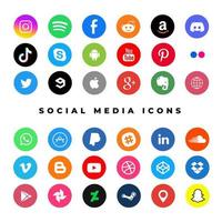 Social Media Icon vector