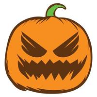 Pumpkin Halloween Color vector