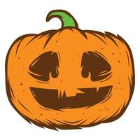 Pumpkin Halloween Color vector