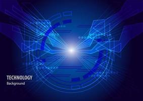 technology abstract background vector