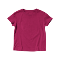 Blank Berry T-shirt Crew Neck Short Sleeve for Kids png