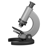 Microscope 3d icon png