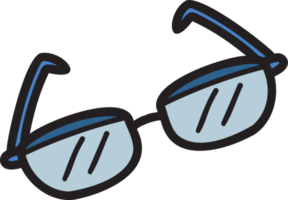 ilustración de gafas dibujadas a mano png