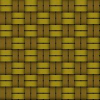 Woven bamboo is used as wall covering photo