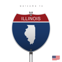 Sign Road America Style with state of American png