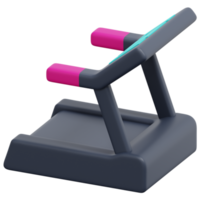 treadmill 3d render icon illustration png