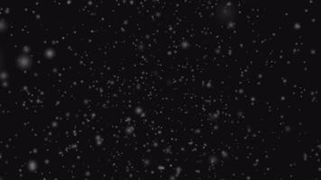 4K Heavy Snow Falling Version 02 video
