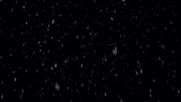 4K Snow Falling Version 01 video