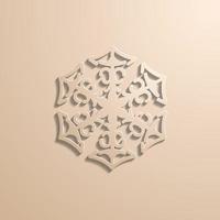 Decorative Ornament for background vector