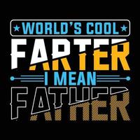 father t shirt design vector