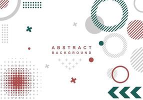 abstract background with white color and ornament vector