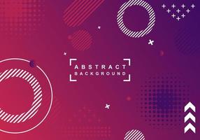 abstract background with purple and pink gradient color ornaments vector