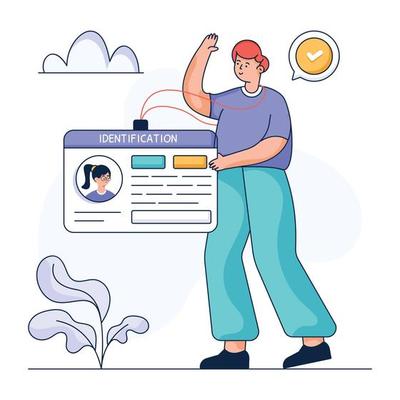 Check out flat illustration of media user