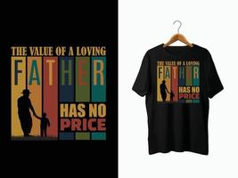 FATHER T-SHIRT DESIGN vector