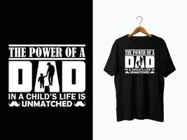 FATHER T-SHIRT DESIGN vector