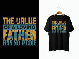 FATHER T-SHIRT DESIGN vector