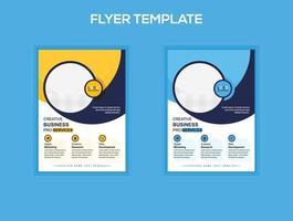 Business flyer template vector