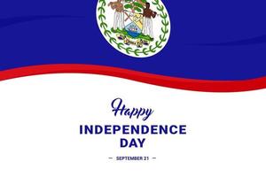 Belize Independence Day vector