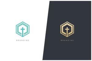 Church Vector Logo Concept Design