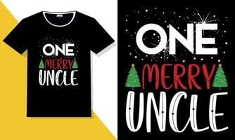 Christmas typography t shirt design vector