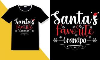 Christmas typography t shirt design vector
