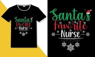 Christmas typography t shirt design vector