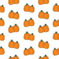 Happy Halloween or pumpkin print pattern seamless. Pumpkin abstract for printing, cutting, and crafts Ideal for mugs, stickers, stencils, web, cover. wall stickers, home decorate and more. vector