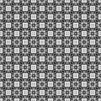 Black and white seamless pattern texture. Greyscale ornamental graphic design. vector